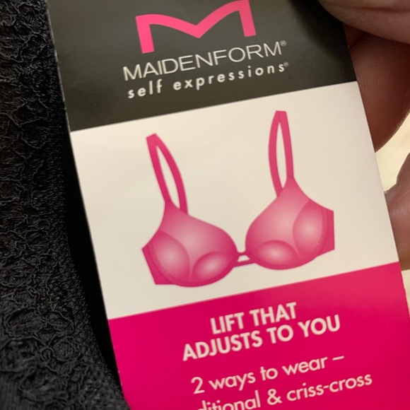 NWTS! Maideform Perfect Lift Pushup Convervible Bra 38DD - Picture 5 of 11